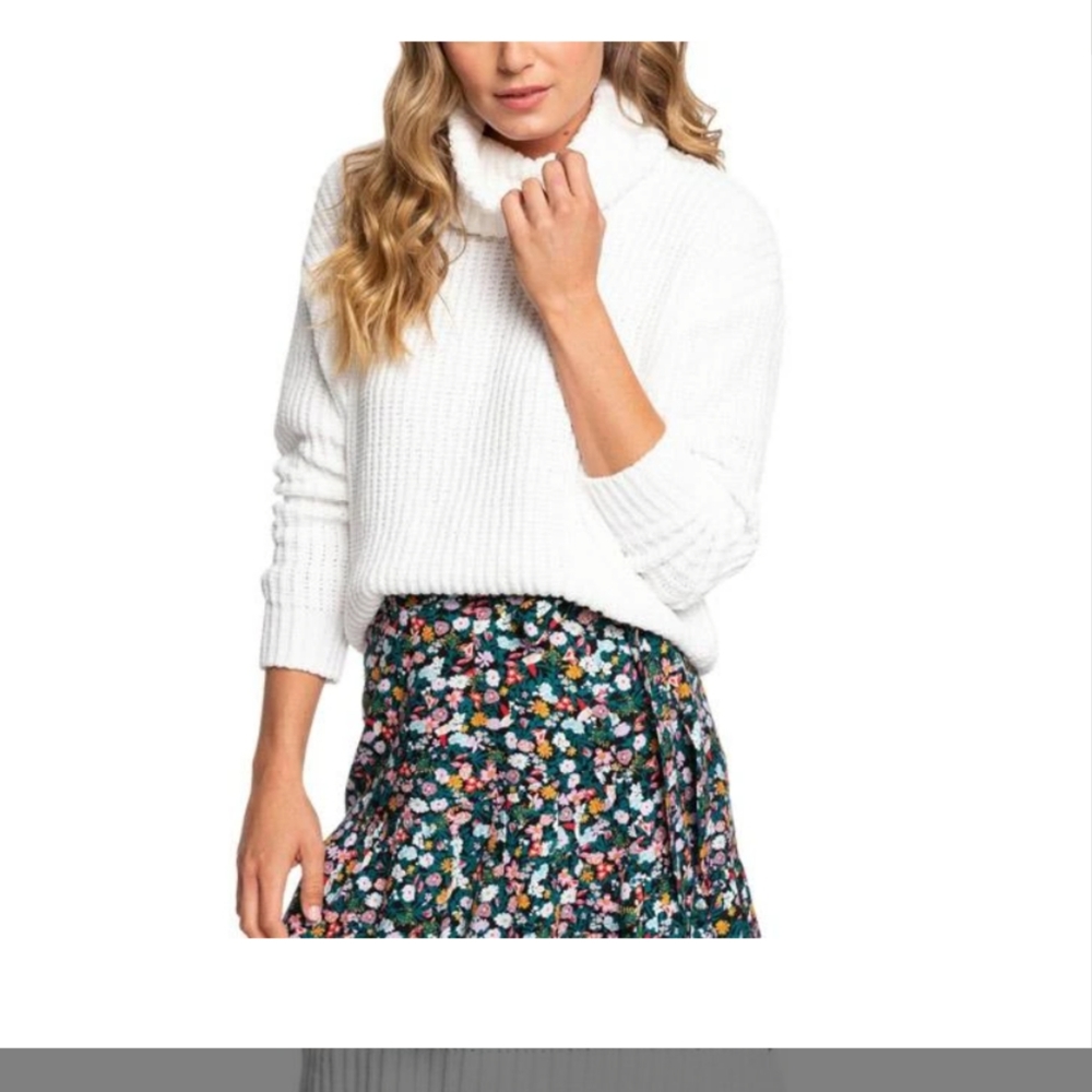 Roxy Velvet Morning Turtleneck Sweater